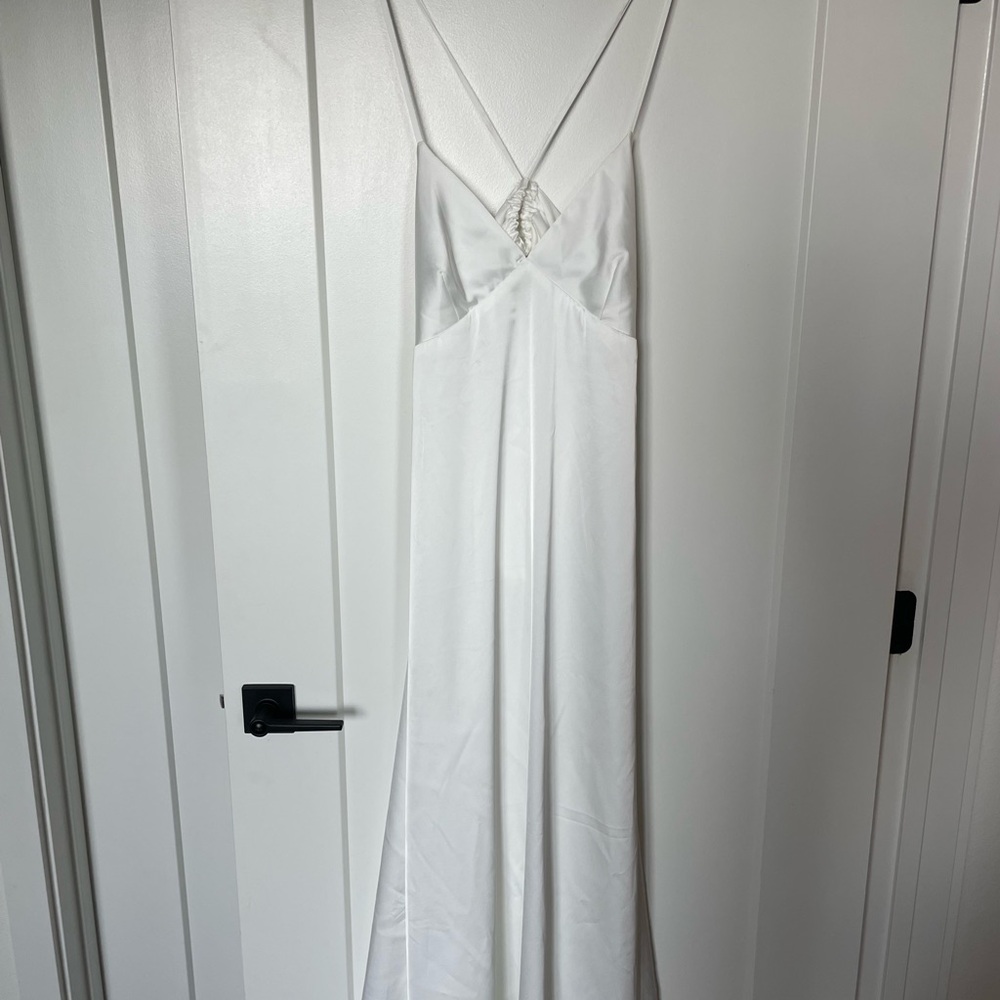 Altar'd State White Maxi Dress